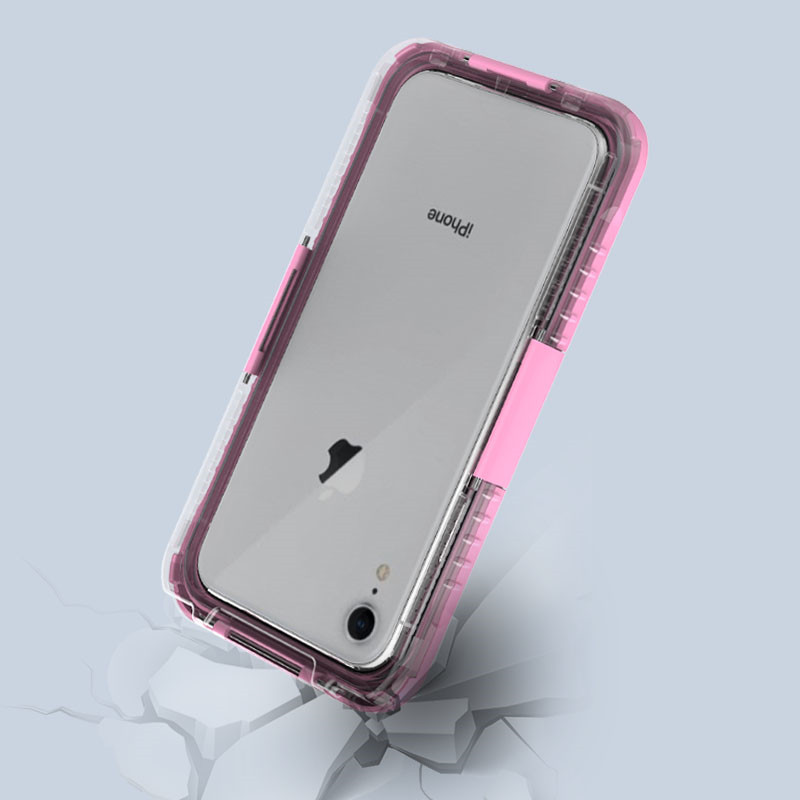 安いiPhone XRケースLifeproof WherとCenno 101 ;電話と財布（ピンク）のために水中のiPhoneケース防水ケースを買うために